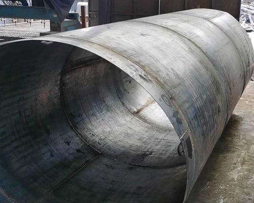 厚板卷圆加工与钢压延加工 走进吕梁众邦成工贸公司